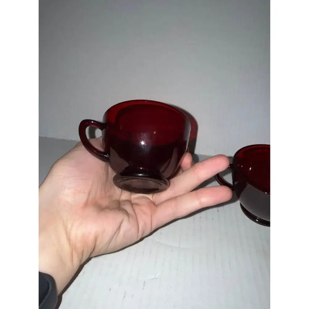 Anchor Hocking Early American Prescut 3 Footed Clear Glass Candy Nut Dish